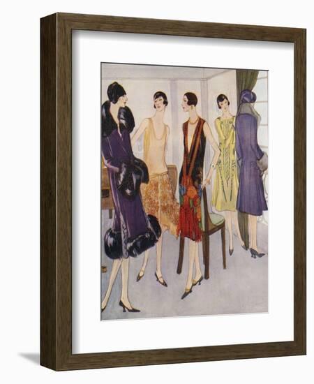 1920s Fashion, 1925, UK-null-Framed Giclee Print