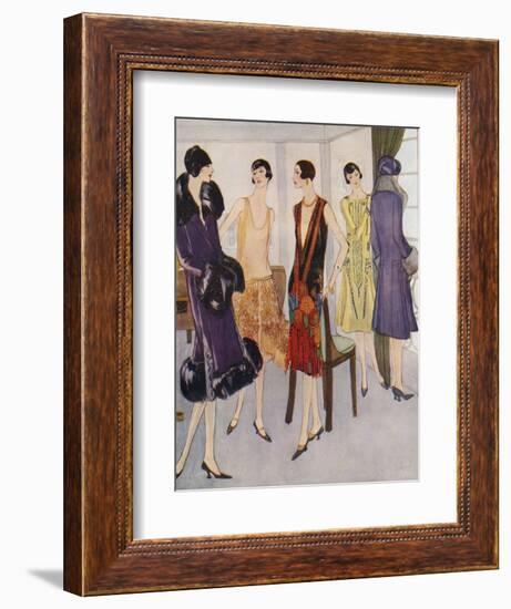 1920s Fashion, 1925, UK-null-Framed Giclee Print