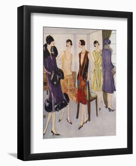 1920s Fashion, 1925, UK-null-Framed Giclee Print