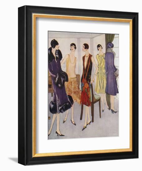 1920s Fashion, 1925, UK-null-Framed Giclee Print