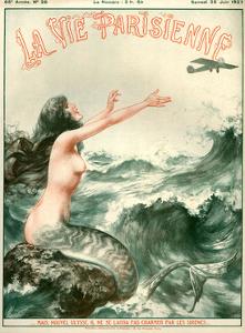 1920s France La Vie Parisienne Magazine Cover