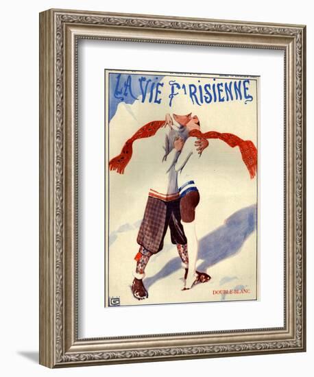 1920s France La Vie Parisienne Magazine Cover-null-Framed Giclee Print