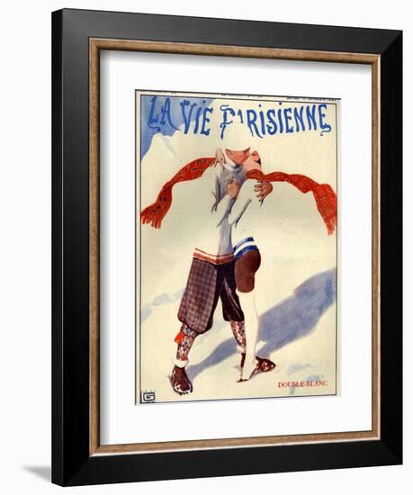 1920s France La Vie Parisienne Magazine Cover-null-Framed Giclee Print