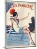 1920s France La Vie Parisienne Magazine Cover-null-Mounted Giclee Print