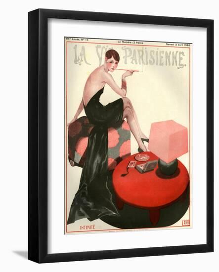 1920s France La Vie Parisienne Magazine Cover-null-Framed Giclee Print