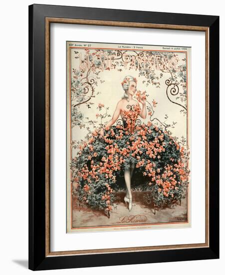 1920s France La Vie Parisienne Magazine Cover-null-Framed Giclee Print