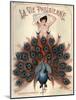 1920s France La Vie Parisienne Magazine Cover-null-Mounted Giclee Print