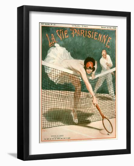 1920s France La Vie Parisienne Magazine Cover-null-Framed Giclee Print