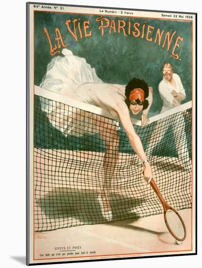 1920s France La Vie Parisienne Magazine Cover-null-Mounted Giclee Print