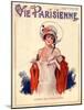 1920s France La Vie Parisienne Magazine Cover-null-Mounted Giclee Print