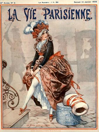 1920s France La Vie Parisienne Magazine Cover' Giclee Print | Art.com