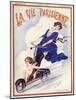 1920s France La Vie Parisienne Magazine Cover-null-Mounted Giclee Print