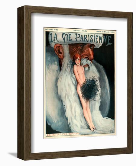 1920s France La Vie Parisienne Magazine Cover-null-Framed Giclee Print