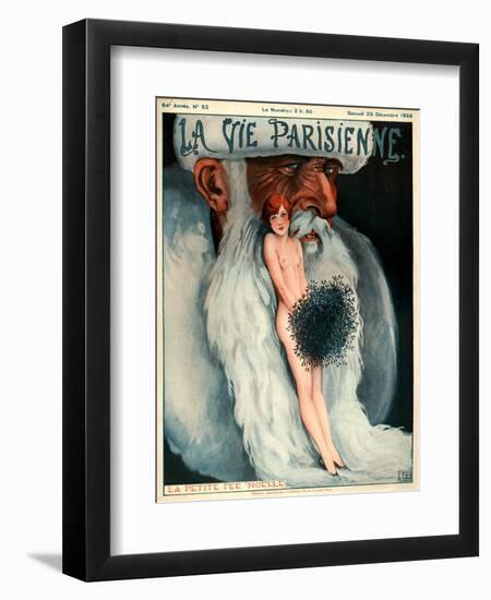 1920s France La Vie Parisienne Magazine Cover-null-Framed Giclee Print