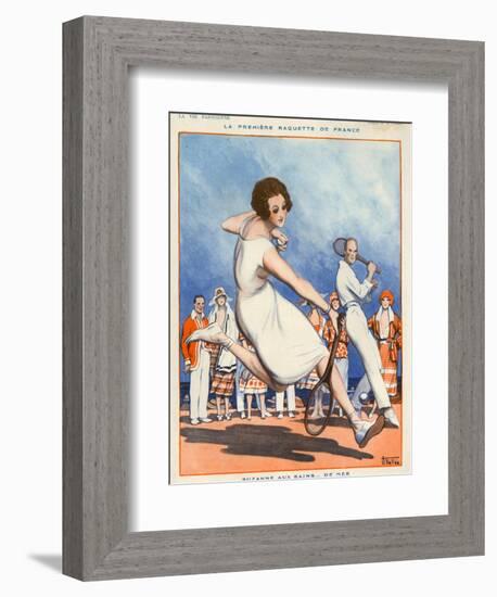 1920s France La Vie Parisienne Magazine Plate-null-Framed Giclee Print