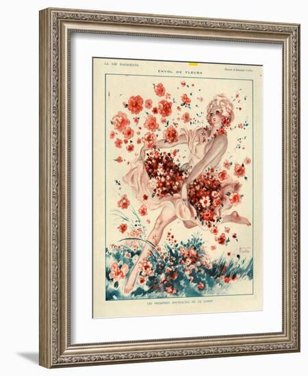 1920s France La Vie Parisienne Magazine Plate-null-Framed Giclee Print