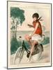 1920s France La Vie Parisienne Magazine Plate-null-Mounted Giclee Print