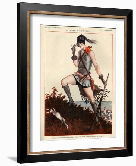 1920s France La Vie Parisienne Magazine Plate-null-Framed Giclee Print