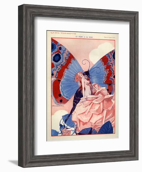 1920s France La Vie Parisienne Magazine Plate-null-Framed Giclee Print