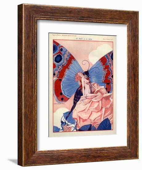 1920s France La Vie Parisienne Magazine Plate-null-Framed Giclee Print