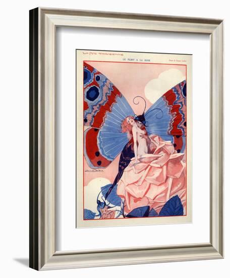 1920s France La Vie Parisienne Magazine Plate-null-Framed Giclee Print