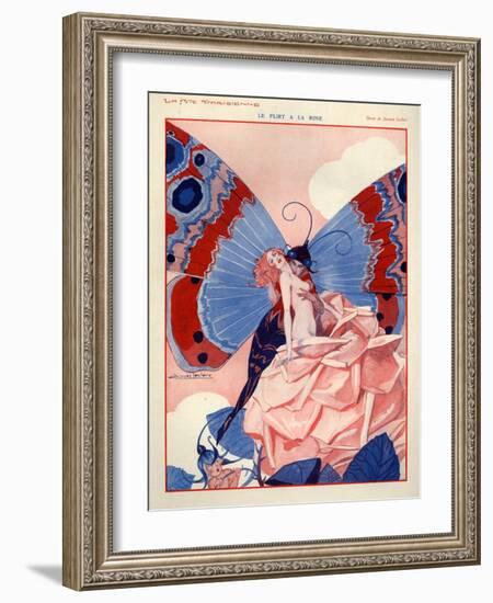 1920s France La Vie Parisienne Magazine Plate-null-Framed Giclee Print