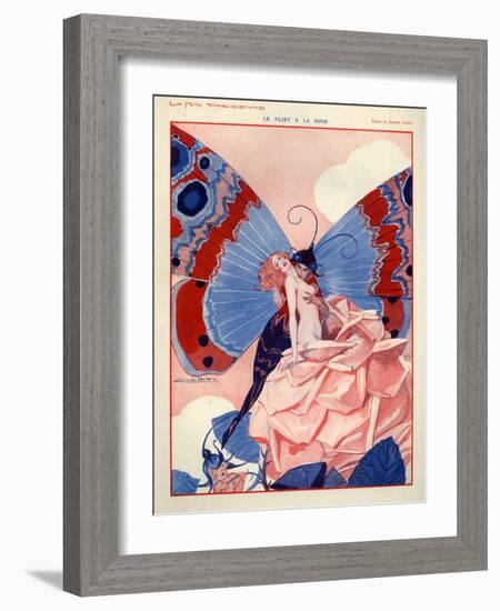 1920s France La Vie Parisienne Magazine Plate-null-Framed Giclee Print