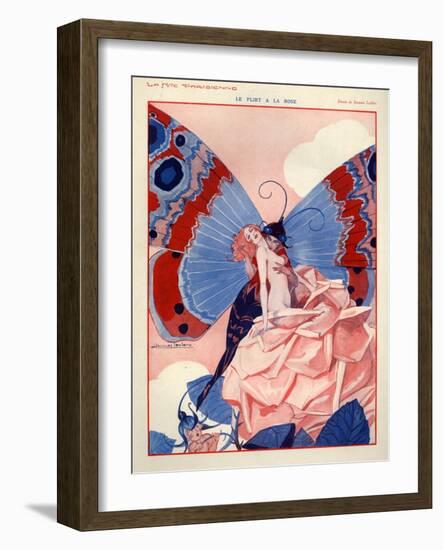 1920s France La Vie Parisienne Magazine Plate-null-Framed Giclee Print