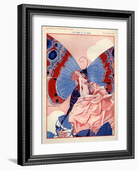 1920s France La Vie Parisienne Magazine Plate-null-Framed Giclee Print