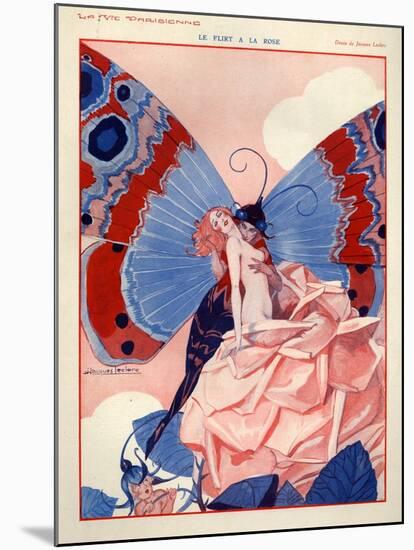 1920s France La Vie Parisienne Magazine Plate-null-Mounted Giclee Print