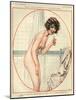 1920s France La Vie Parisienne Magazine Plate-null-Mounted Giclee Print