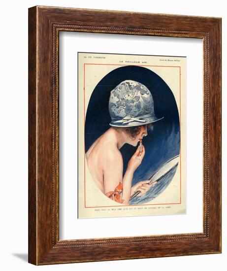 1920s France La Vie Parisienne Magazine Plate-null-Framed Giclee Print