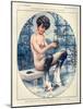 1920s France La Vie Parisienne Magazine Plate-null-Mounted Giclee Print