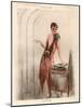 1920s France La Vie Parisienne Magazine Plate-null-Mounted Giclee Print