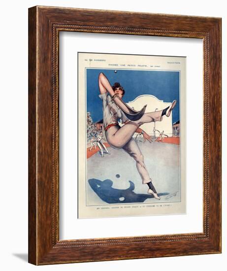 1920s France La Vie Parisienne Magazine Plate-null-Framed Giclee Print