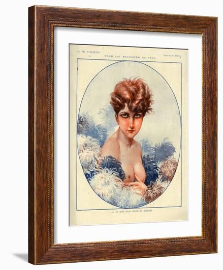 1920s France La Vie Parisienne Magazine Plate-null-Framed Giclee Print