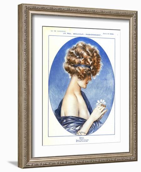 1920s France La Vie Parisienne Magazine Plate-null-Framed Giclee Print