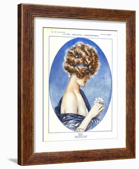 1920s France La Vie Parisienne Magazine Plate-null-Framed Giclee Print