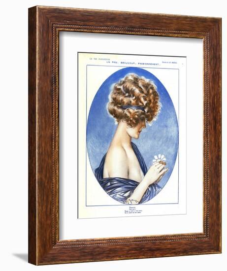 1920s France La Vie Parisienne Magazine Plate-null-Framed Giclee Print