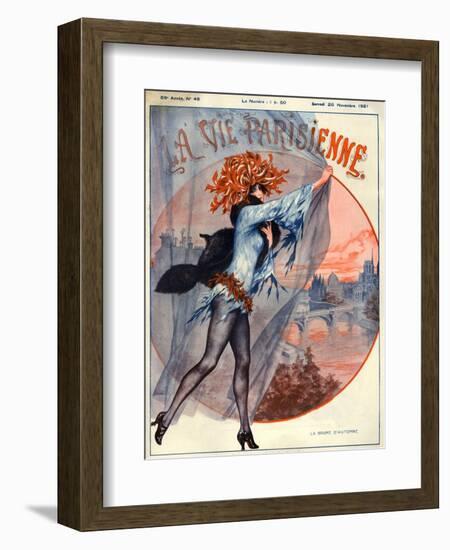 1920s France La Vie Parisienne-null-Framed Giclee Print