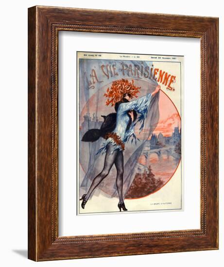 1920s France La Vie Parisienne-null-Framed Giclee Print