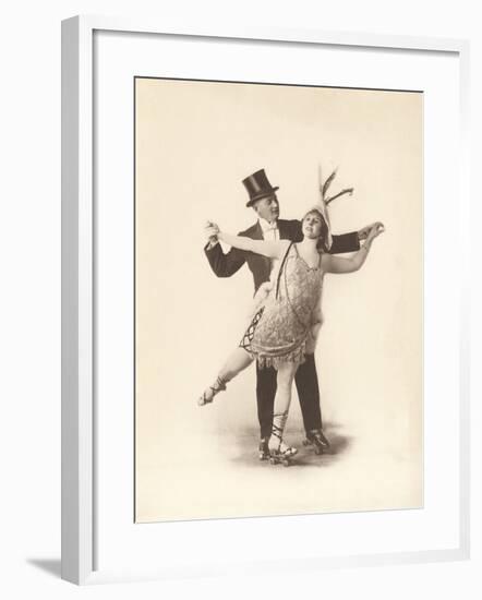 1920s Roller Dancing-null-Framed Photo