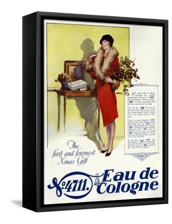 1920s UK 4711 Eau de Cologne Magazine Advertisement Giclee Print