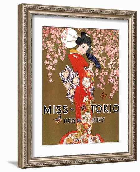 1920s USA Miss Tokio Magazine Advertisement-null-Framed Giclee Print