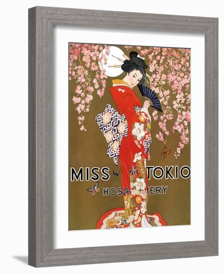 1920s USA Miss Tokio Magazine Advertisement-null-Framed Giclee Print