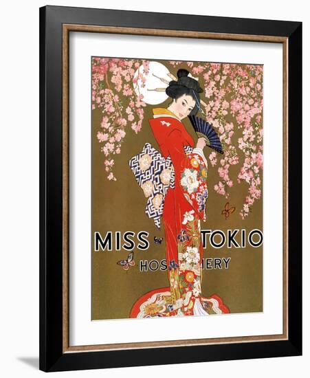 1920s USA Miss Tokio Magazine Advertisement-null-Framed Giclee Print