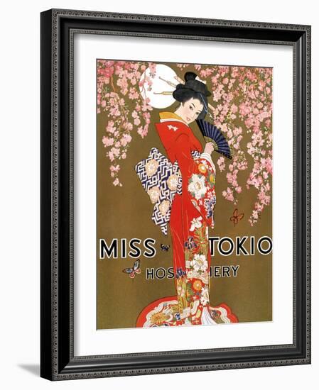 1920s USA Miss Tokio Magazine Advertisement-null-Framed Giclee Print