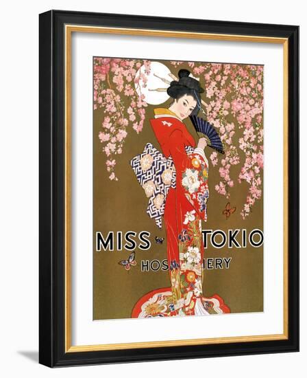 1920s USA Miss Tokio Magazine Advertisement-null-Framed Giclee Print