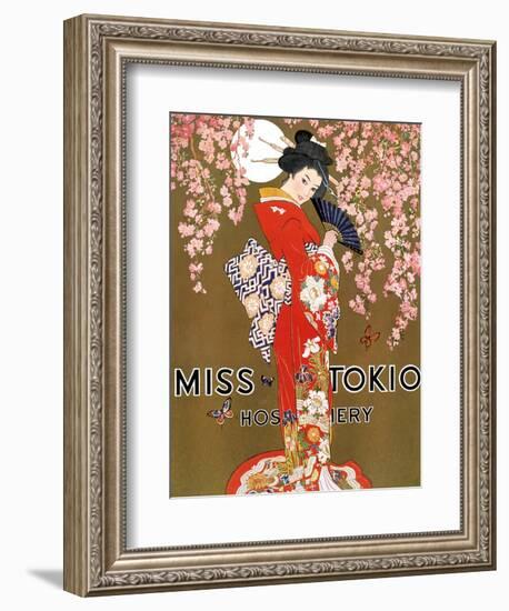 1920s USA Miss Tokio Magazine Advertisement-null-Framed Giclee Print