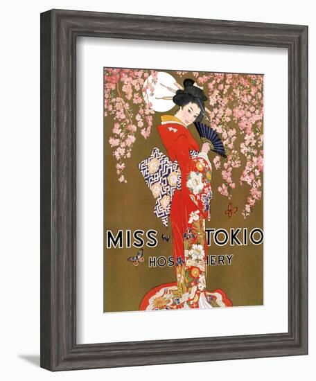 1920s USA Miss Tokio Magazine Advertisement-null-Framed Giclee Print